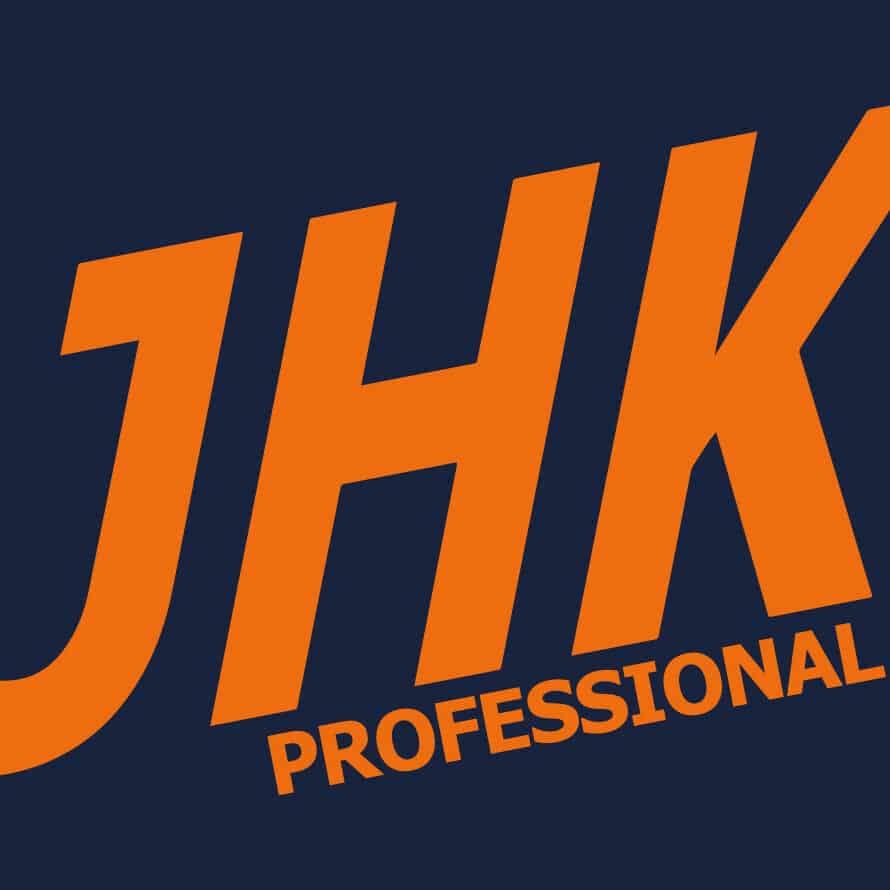 Catálogo JHK ropa laboral y textil promocional personalizable para empresas y eventos. Camiseta técnica JHK Professional personalizada para uniformes corporativos y eventos.