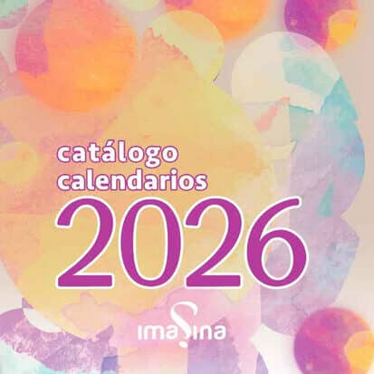 Catálogo de calendarios personalizados 2026 de mesa y pared para merchandising empresarial.