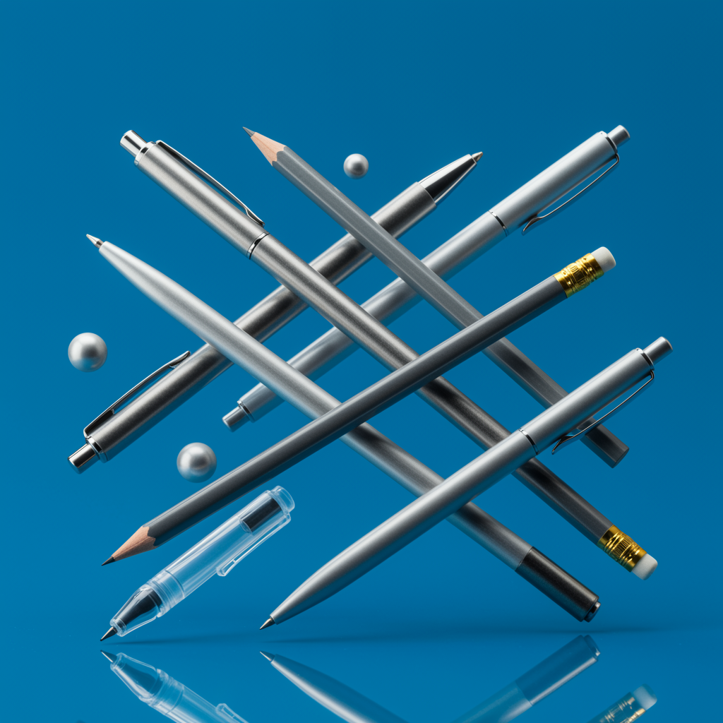 Catálogo de bolígrafos personalizados y material de escritura para empresas